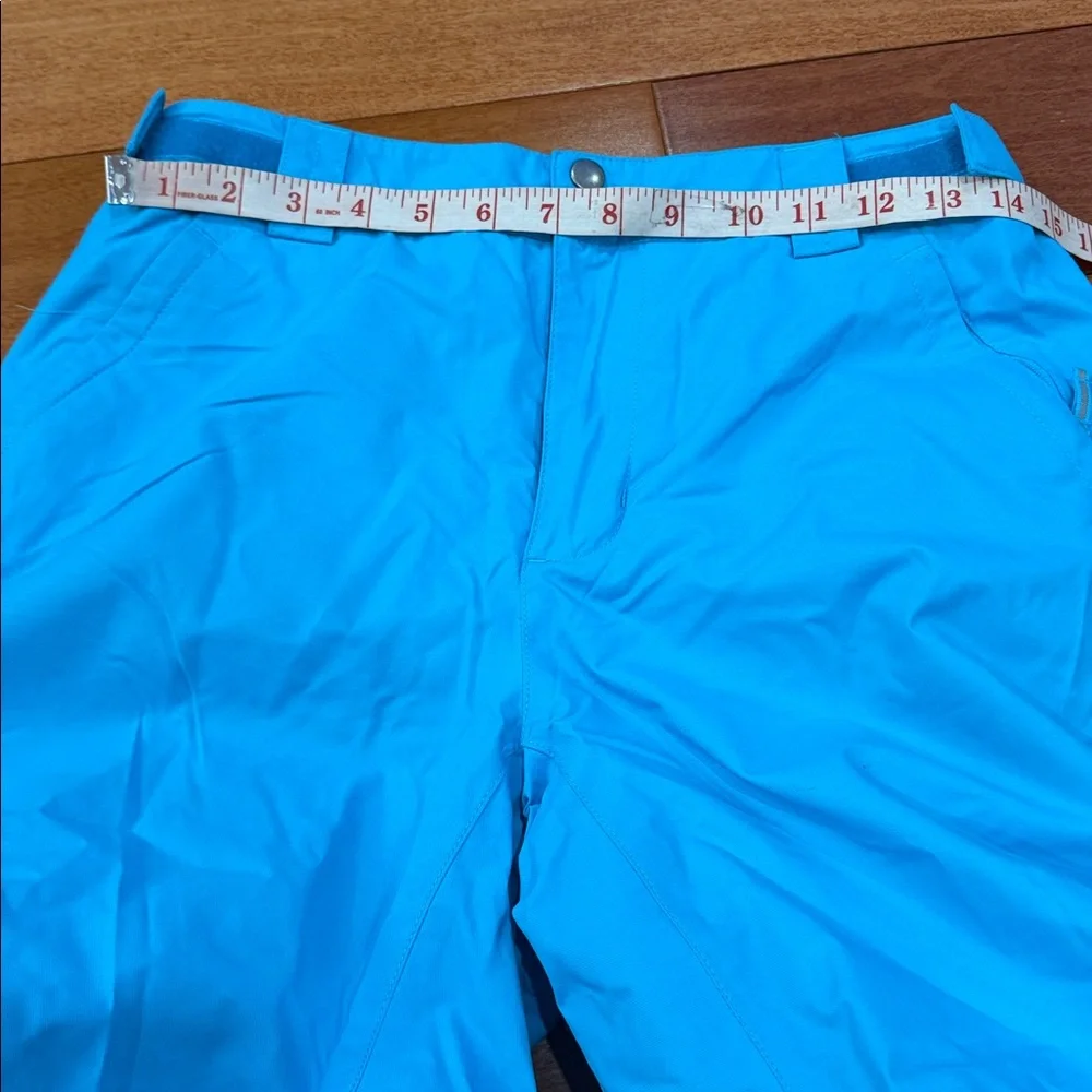 Columbia Kids Bugaboo Insulated‎ Bright Blue Snow Pants with Gray Accents size L